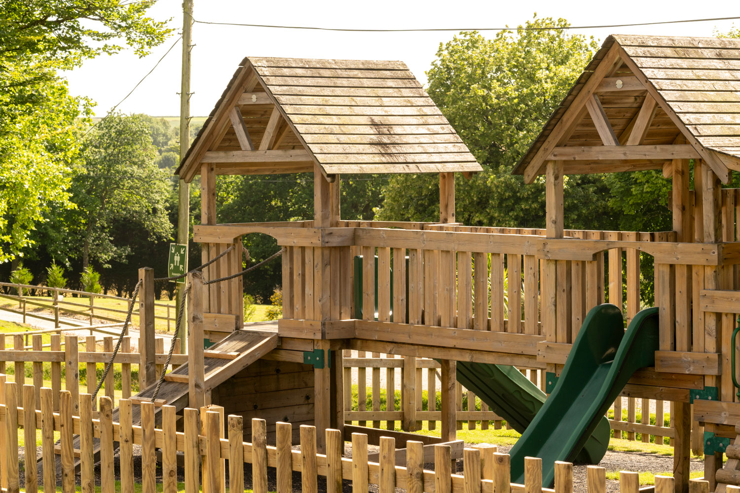 Children's Playground at Doublebois Holiday Park
